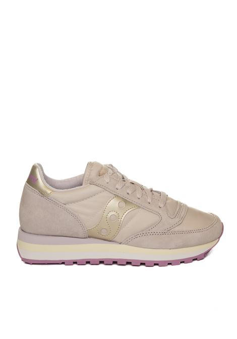 sneaker jazz triple beige/oro SAUCONY | 60530JAZZ TRIPLE-53